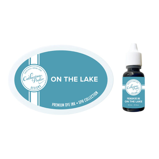 On the Lake Full Size Ink Pad Reinker and Labels Set - Catherine Pooler Designs