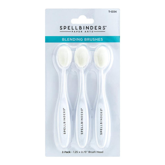 Spellbinders - Card Shoppe Essentials Collection - Blending Brushes - 3 Pack 1.25x.75