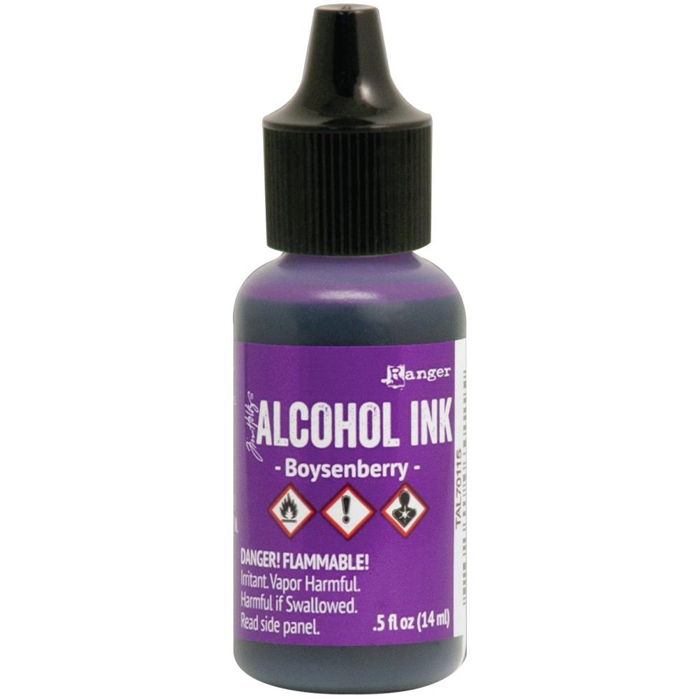 Tim Holtz Alcohol Ink .5 Ounce Boysenberry - Ranger