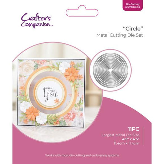 Circle Nesting Cutting and Embossing Dies - Crafters Companion