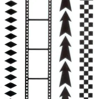 Clear Border Stamp Set Arrows Filmstrip by Marianne Design