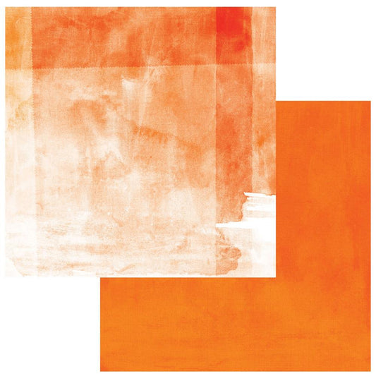 Color Foundations 1 Orange ARToptions Spice 12x12 Double Sided Cardstock - 49 and Market