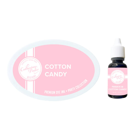 Cotton Candy Pink Full Size Ink Pad Reinker and Labels Set - Catherine Pooler Designs