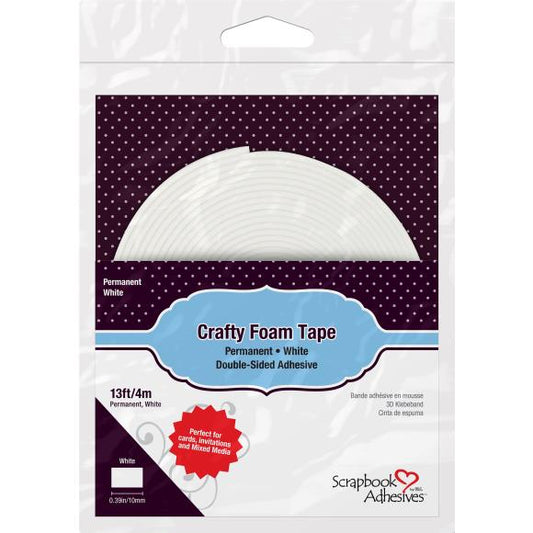 Crafty Foam Tape Roll .375"x13' Scrapbook Adhesives by 3L