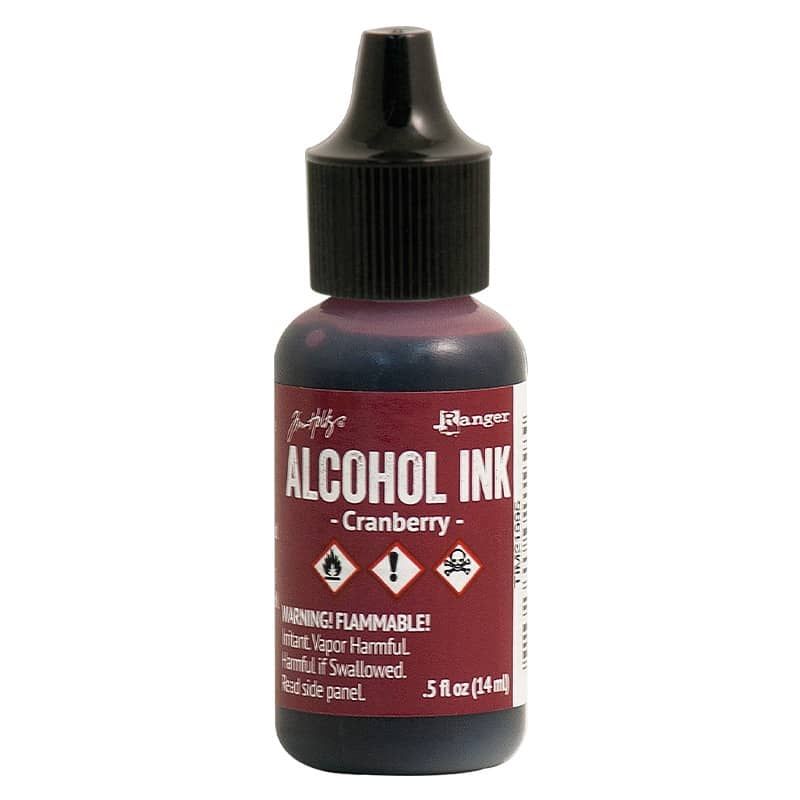 Tim Holtz Alcohol Ink .5 Ounce Cranberry - Ranger