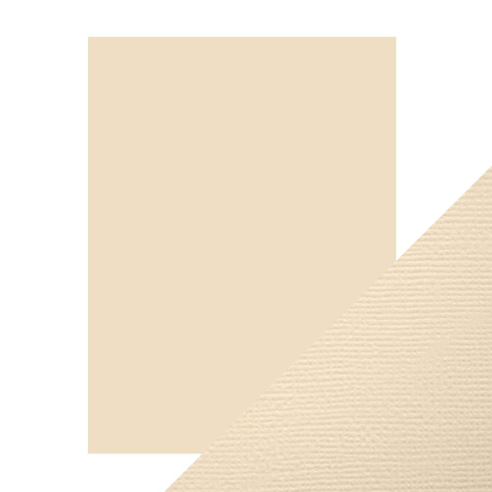 Cream -Craft Perfect Weave Textured Classic Cardstock 8.5"X11" 10/Pkg