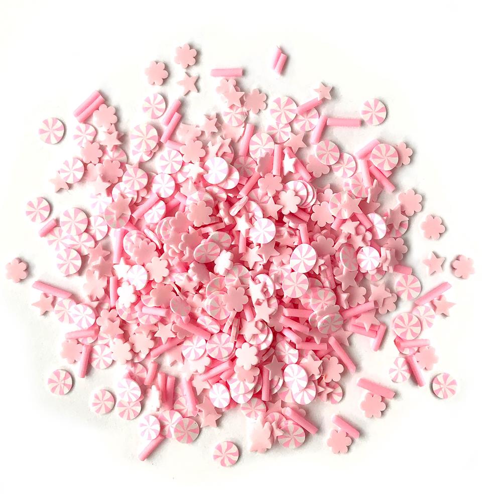 Sprinkletz Embellishments Cupcake Pink for Crafts by Buttons Galore