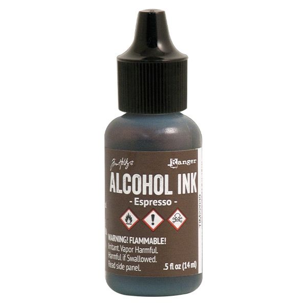 Tim Holtz Alcohol Ink .5 Ounce Espresso - Ranger