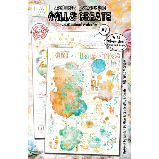 A5 Rub-Ons Glorious Morious by AALL and Create