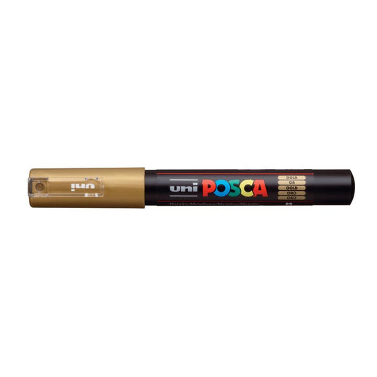 POSCA 3M Fine Bullet Tip Pen Marker - Gold