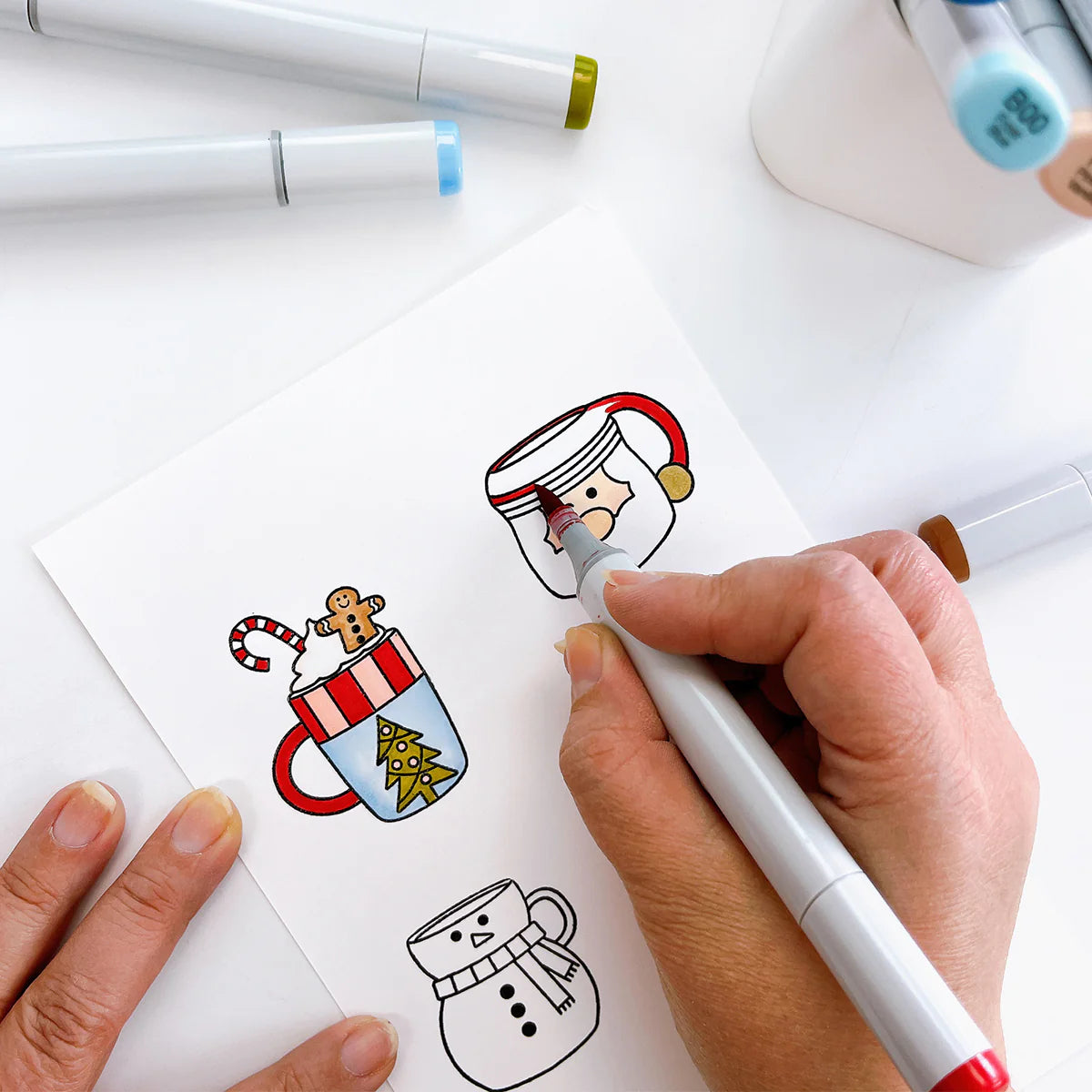 Holiday Mug Shots Clear Stamp Set Catherine Pooler Designs