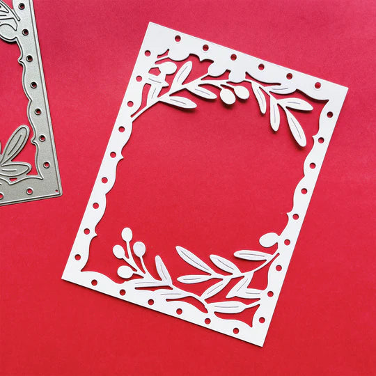 Holiday Branches Cover Plate Metal Craft Die by Catherine Pooler Designs