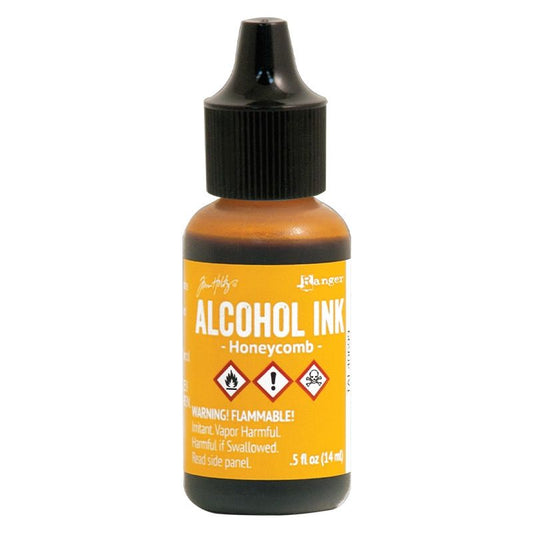 Tim Holtz Alcohol Ink .5 Ounce Honeycomb - Ranger
