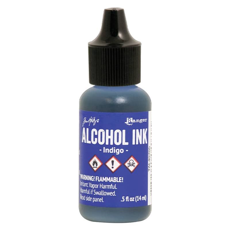 Tim Holtz Alcohol Ink .5 Ounce Indigo - Ranger