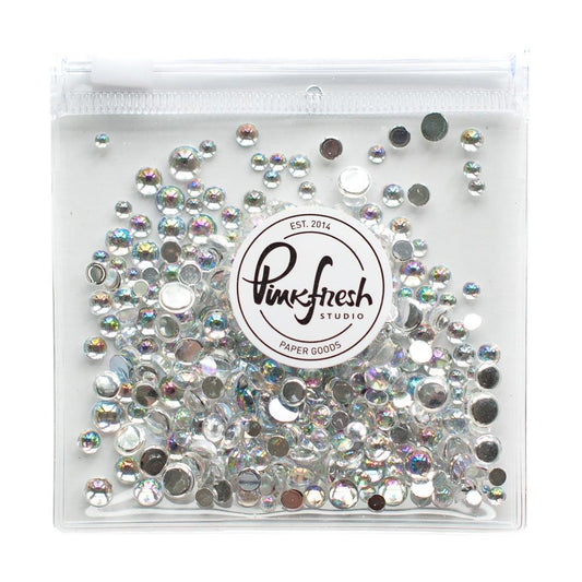 Iridescent Clear Drops Embellishments Essentials by Pinkfresh Studio