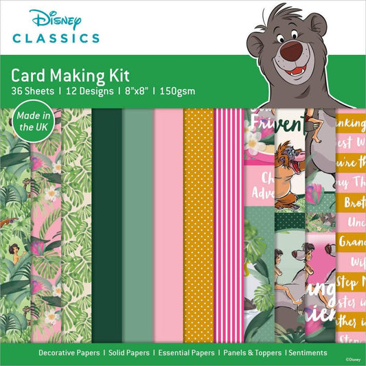 Creative Expressions The Jungle Book Creative World Of Crafts Disney Card Making Kit