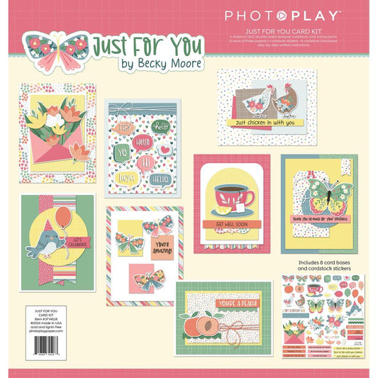 Just For You Cardmaking Card Kit - Photoplay Paper