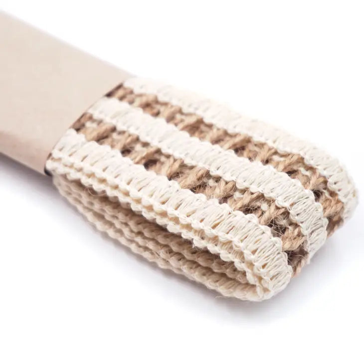Natural and Ivory Color Intricate Jute Ribbon