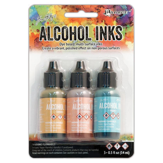 Tim Holtz Alcohol Ink .5 Ounce 3 Pack - Lakeshore - Ranger (