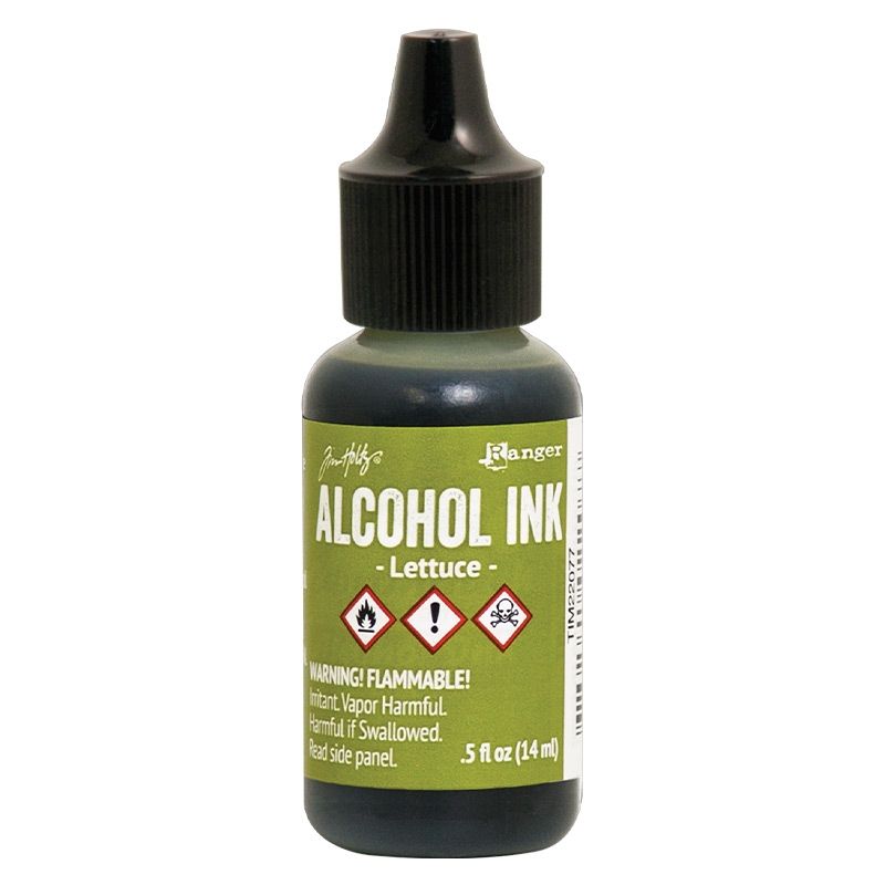 Tim Holtz Alcohol Ink .5 Ounce Lettuce - Ranger