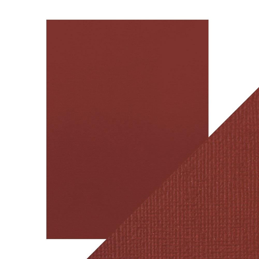 Maroon Red - Craft Perfect Weave Textured Classic Cardstock 8.5"X11" 10/Pkg