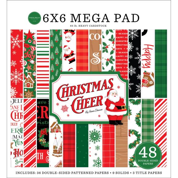 Carta Bella Christmas Cheer 6x6 Mega Pattern Paper Pad