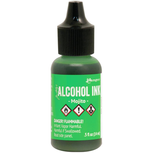 Tim Holtz Alcohol Ink .5 Ounce Mojito - Ranger