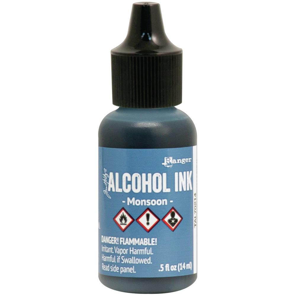 Tim Holtz Alcohol Ink .5 Ounce Monsoon - Ranger