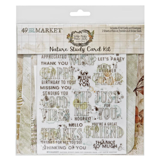 Nature Study Card Kit - 49 And Market - Cardmaking