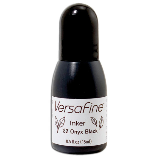 VersaFine Pigment Ink Refill 5 oz. - Onyx Black - Tsukineko