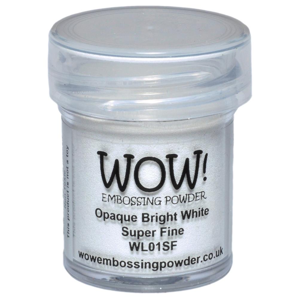 WOW! Opaque Bright White Super Fine Embossing Powder
