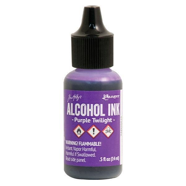 Tim Holtz Alcohol Ink .5 Ounce Purple Twilight - Ranger