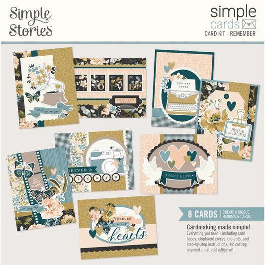 Simple Cards Remember -Simple Stories Card Kit