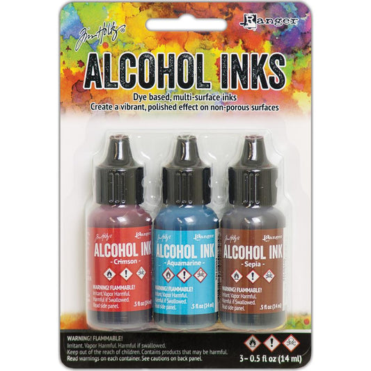 Tim Holtz Alcohol Ink .5 Ounce 3 Pack - Rodeo - Ranger