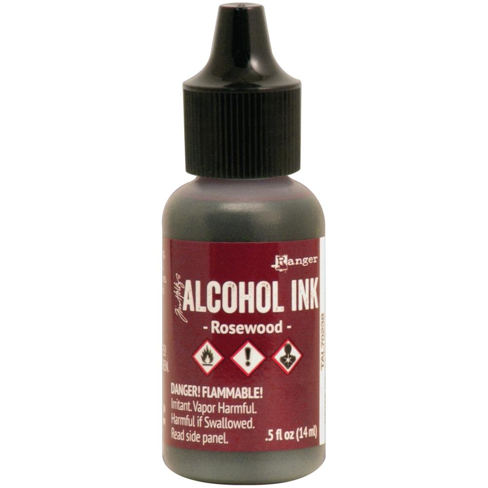 Tim Holtz Alcohol Ink .5 Ounce Rosewood - Ranger