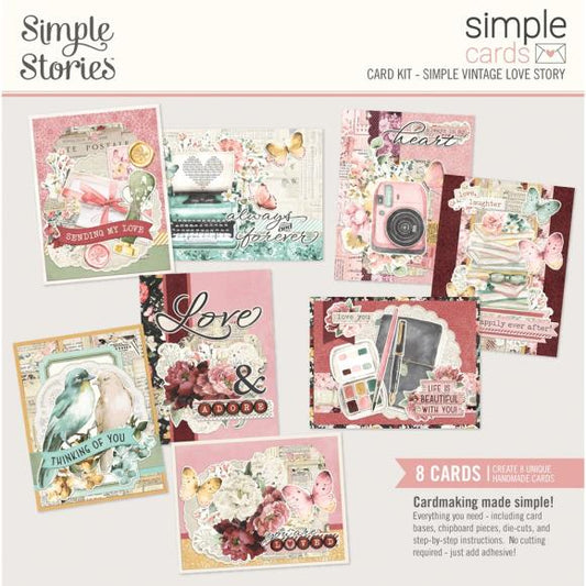 Simple Cards Vintage Love Story -Simple Stories