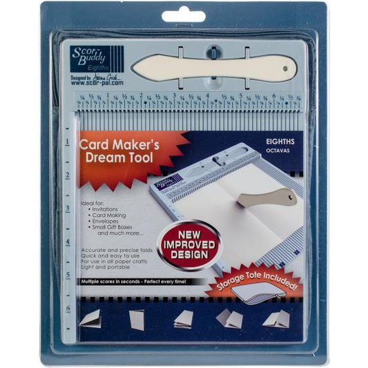 Scor-Pal Buddy Mini Scoring Board 9x7.5 Cardmaking Paper Crafting Tool