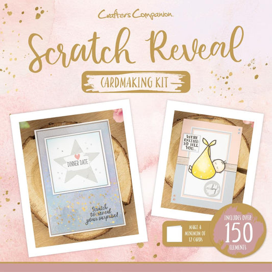 Scratch Off Reveal Cards Cardmaking Kit - Crafters Companion