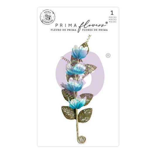Aquarelle Dreams Serene Mulberry Paper Flowers by Prima