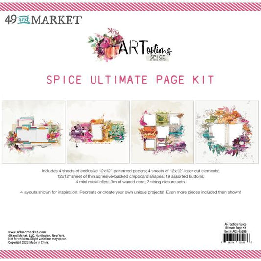 ARToptions Spice Ultimate Page Kit - 49 and Market