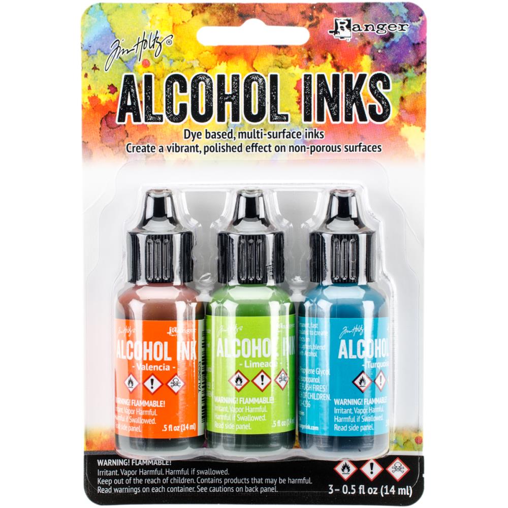 Tim Holtz Alcohol Ink .5 Ounce 3 Pack - Spring Break - Ranger