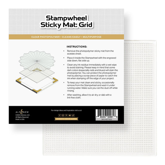 Stampwheel - Low Tack Sticky Mat - Grid - by Altenew ALT7621