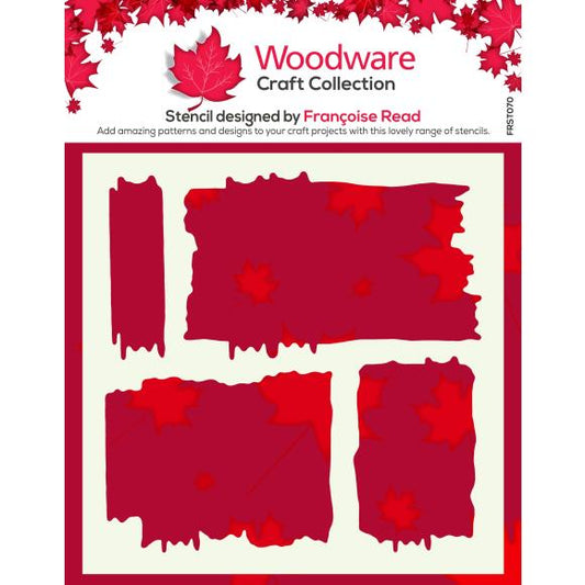 Swatches Stencil 6x6 Woodware Craft Collections - Creative Expressions