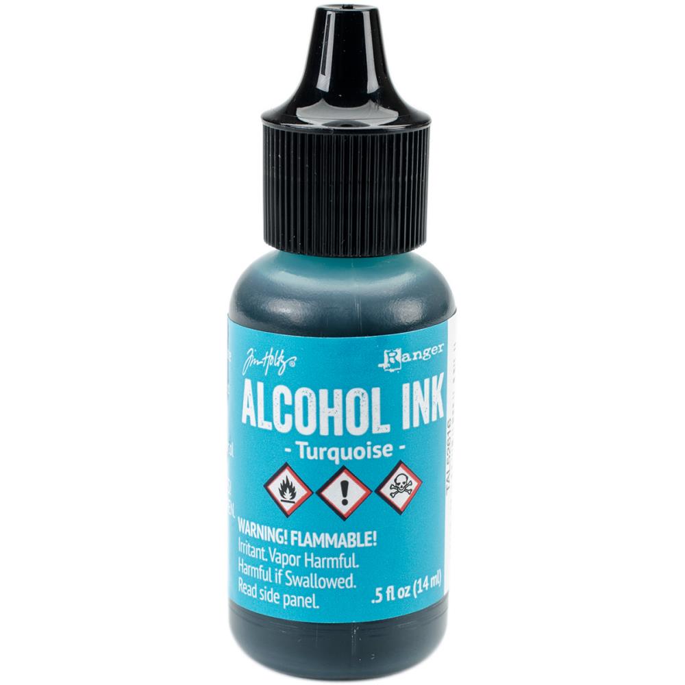 Tim Holtz Alcohol Ink .5 Ounce Turquoise - Ranger