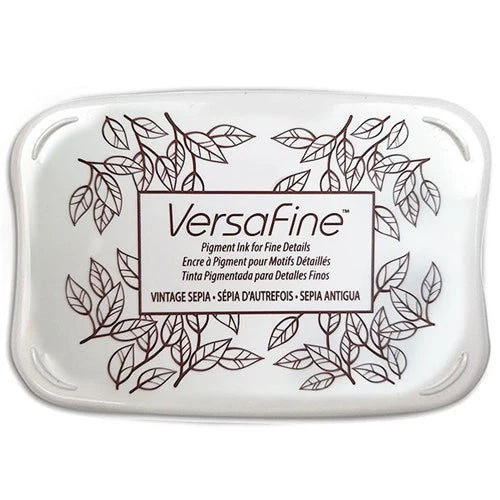 VersaFine Pigment Ink Pad - Vintage Sepia - Tsukineko