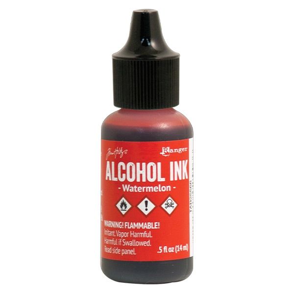 Tim Holtz Alcohol Ink .5 Ounce Watermelon - Ranger