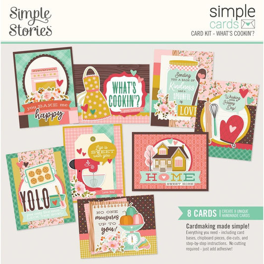 Simple Cards Simple What's Cookin? -Simple Stories Card Kit