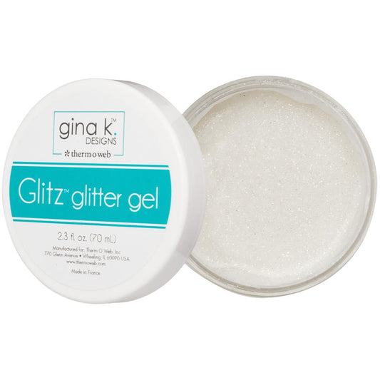 White Glitz Glitter Gel by Gina K Designs