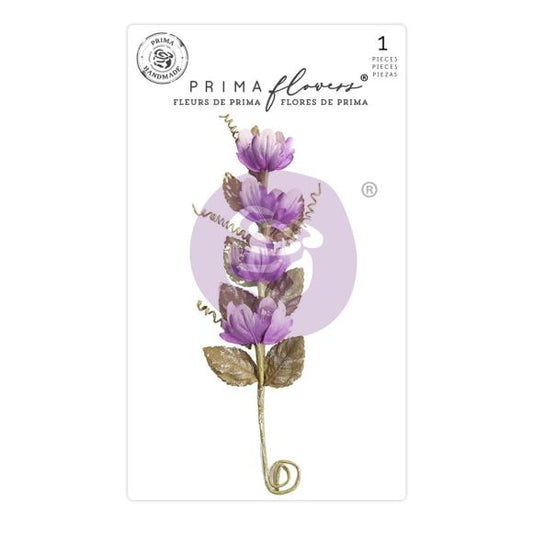 Aquarelle Dreams Wilderness Mulberry Paper Flowers by Prima
