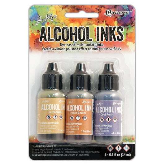 Tim Holtz Alcohol Ink .5 Ounce 3 Pack - Wildflowers - Ranger